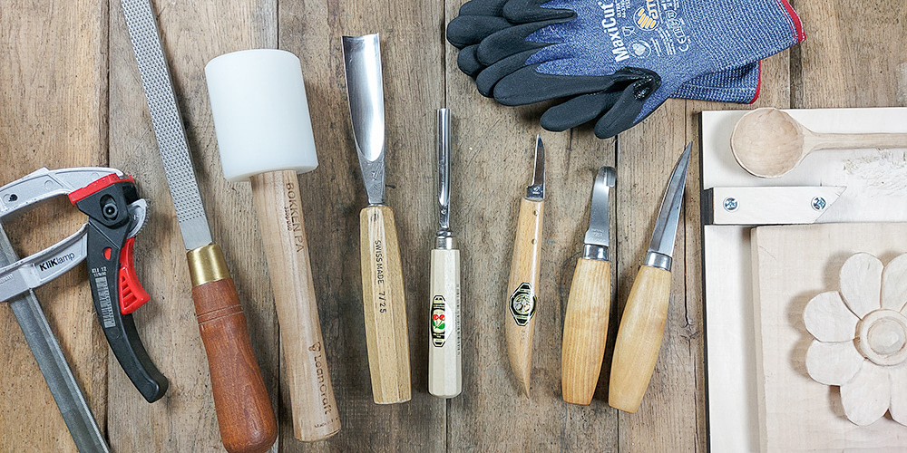 narzędzia do rzeźbienia w drewnie